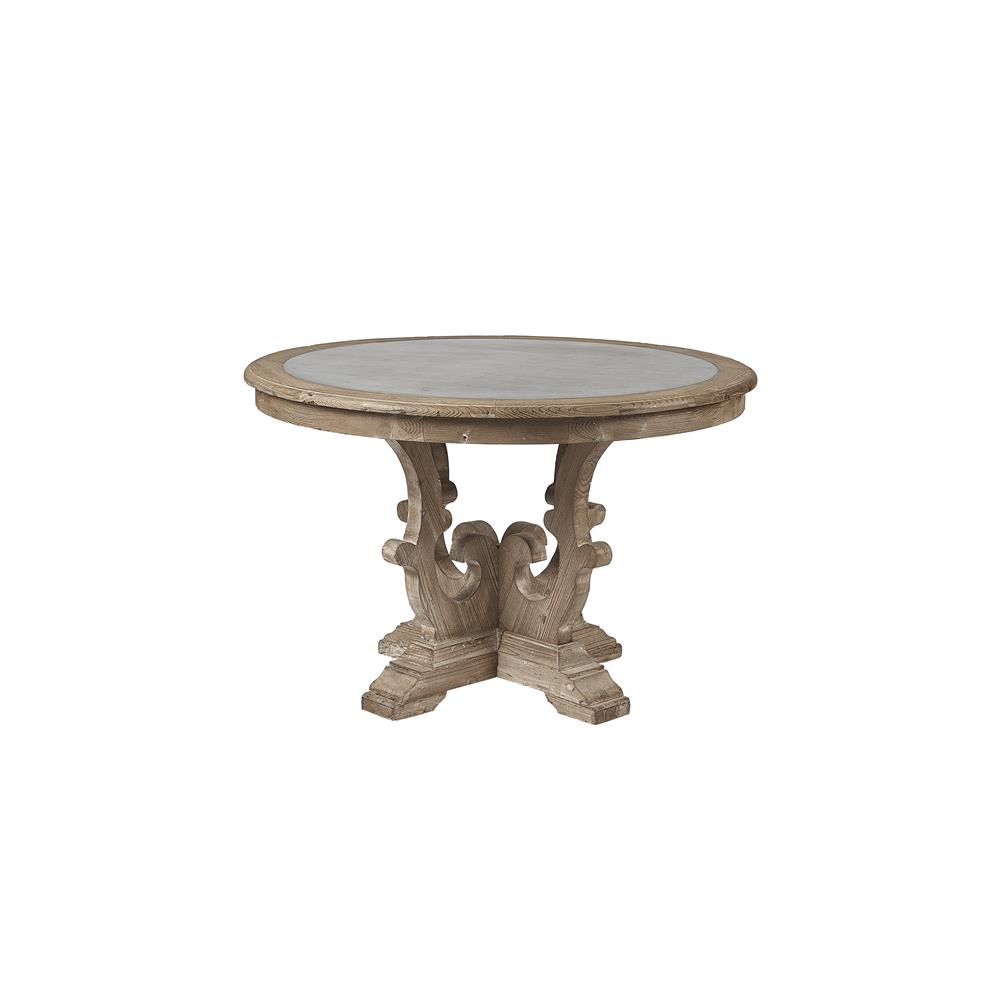 Blenheim Small Zinc Circular Table 120cm